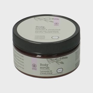 Bodyscrub, lavendel&amp;ylang, 200 ml