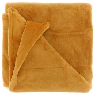 Unique Living - Plaid Klaas - 150x200cm - Honey