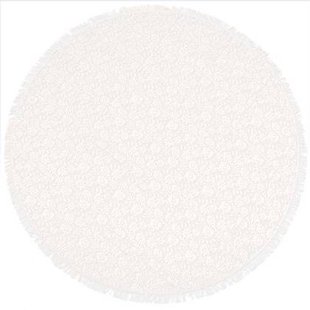 Unique Living | Tafelkleed foam Unique Outdoor 160cm Ø off white