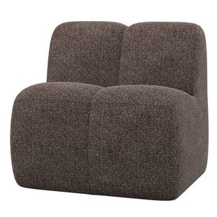 WOOOD Mojo Eetbankje 84 cm Met Rugleuning - Wollig - Bruin