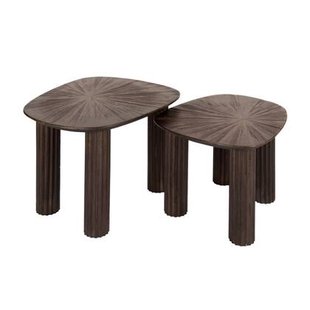 AnLi Style Salontafel Maya Teak vierhoekig set|2