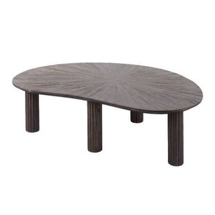 Fraaai Osborn salontafel 110 cm niervormig Maya teak - bruin