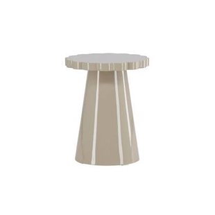 Svea - Helena ronde bijzettafel - ø45 cm - beige