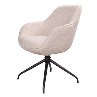 DS4U Cas armstoel terugdraai - champagne