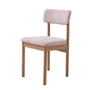 Nordic Home - Sapo eetkamerstoel - roze|naturel