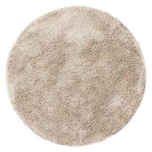 MUST Living Carpet Crown round medium,Ø200 cm, beige, 100% Polyester