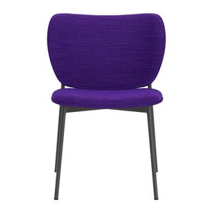 FÉST Eve Eetkamerstoel - Steelcut Quartet - Black / Purple