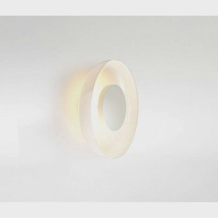 MARSET LED wandlamp Aura Plus, Ø 25 cm, opaal