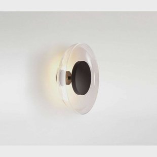 MARSET LED wandlamp Aura Plus Ø 25 cm On/Off, doorschijnend