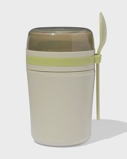 HEMA Yoghurtbeker to go 420ml groen (groen)