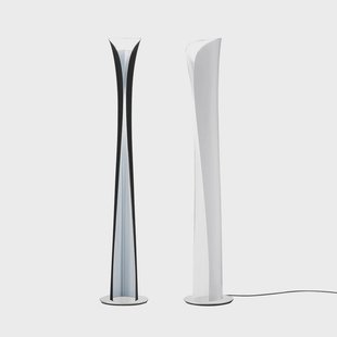 Cadmo LED vloerlamp 2.700 K zwart-wit Artemide - Woonkamer - Designer - Metaal - 1 lamp