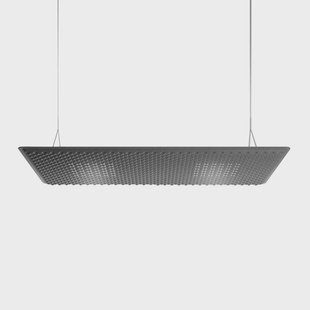 Eggboard Matrix Up/Down 160 cm 3.000 K grijs Artemide - Werkkamer / Kantoor - Modern - Kunststof - 1 lamp
