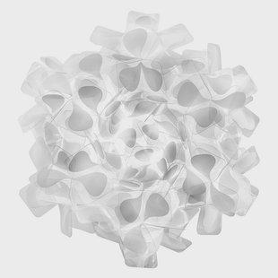 Clizia Mama Non Mama wandlamp wit Ø53cm Slamp - Woonkamer - Designer - Kunststof - Rond