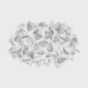 Clizia Mama Non Mama wandlamp wit Ø32cm Slamp - Woonkamer - Designer - Kunststof - Rond