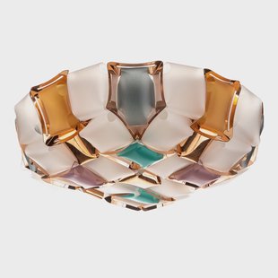 Mida plafondlamp, 50 cm, meerkleurig Slamp - Woonkamer - Designer - Kunststof - Rond