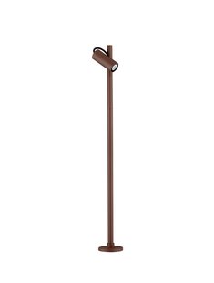 Nova Luce Darma - tuinpaal - Ø 11 x 85 cm - 7W LED incl. - IP65 - corten