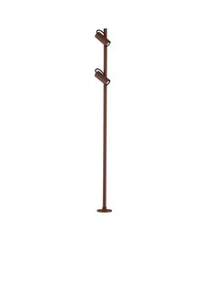 Nova Luce Darma - tuinpaal - Ø 10,5 x 122 cm - 13W LED incl. - IP65 - corten
