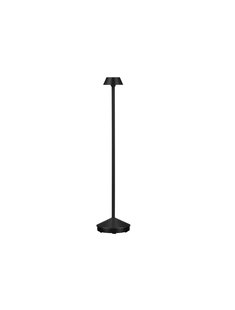 Nova Luce Arion - tuinpaal - Ø 11 x 50 cm - 4W LED incl. - IP65 - donker antraciet