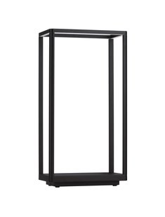 Nova Luce Akmi - tuinpaal - 26 x 50 x 15 cm - 9W LED incl. - IP65 - donker antraciet