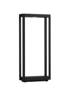 Nova Luce Cosmic - tuinpaal - 23 x 50 x 8,6 cm - 8W LED incl. - IP65 - donker antraciet