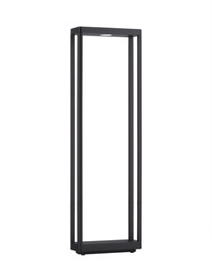 Nova Luce Cosmic - tuinpaal - 23 x 75 x 8,6 cm - 8W LED incl. - IP65 - donker antraciet