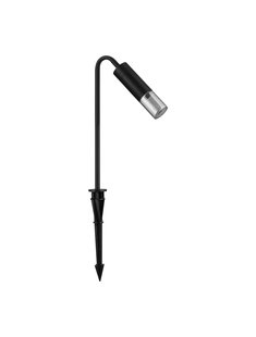 Nova Luce Aether - tuinpaal op piek - 17 x 51 cm - 5W LED incl. - IP65 - donker antraciet