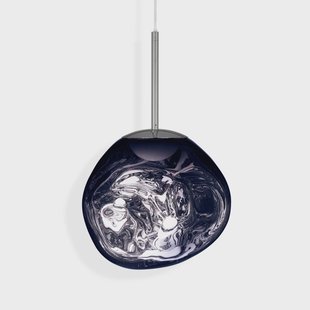 Melt Mini LED hanglamp, Ø 28 cm, rookgrijs Tom Dixon - Woonkamer - Designer - Kunststof - 1 lamp