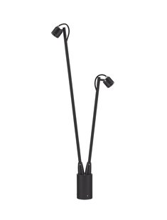 Nova Luce Sento - tuinpaal 2L - 26 x 70 cm - 6W LED incl. - IP65 - donker antraciet