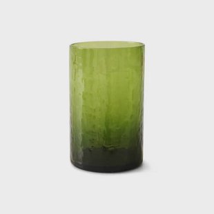HKLIVING Tube longdrinkglas - olive