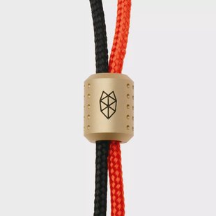 The James Brand The Alder ES215992-10 Gold, paracord lanyard met bead