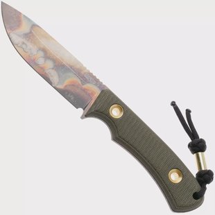 TRC Knives Polheim PLH-APO-GCM, Apocalyptic CPM MagnaCut, Green Canvas Micarta, Knivesandtools Exclusive, survivalmes