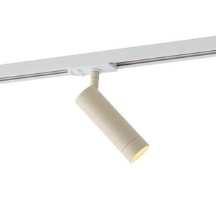 QAZQA Moderne spot beige voor railsysteem 1-fase GU10 35mm - Iconic