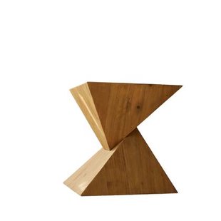 Tikamoon - Pio - Bijzettafel van gerecycled massief grenenhout