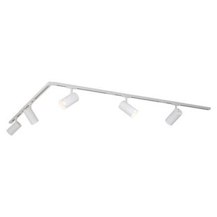 QAZQA Modern railsysteem met 5 spots wit 1-fase - Iconic Mark