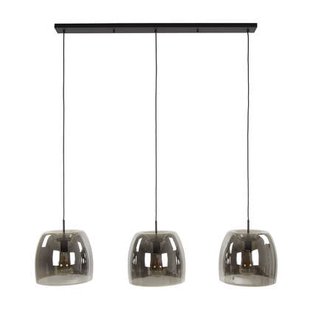 Giga Meubel - Hanglamp Smoke Glas - 3-lichts - 145x35x150cm - Drift