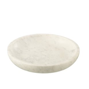 J-Line schaal - marmer - wit
