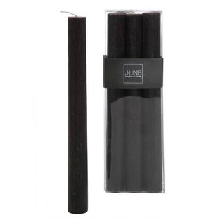 J-Line tafelkaars - bruin|zwart - 9U - 6 stuks