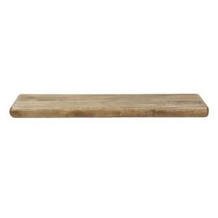 Giga Meubel - Wandplank Naturel Hout - 168x35x10cm - Sleek