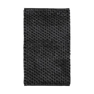 Onyx Badmat Dark Grey | 60 x 60 cm | Grijs | Polyester | Katoen