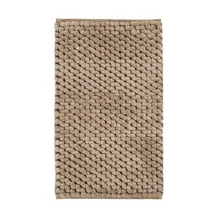 Onyx Badmat Sand | 60 x 60 cm | Beige | Polyester | Katoen