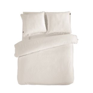 LINNICK Dekbedovertrek Katoen Renforcé Estina - off white