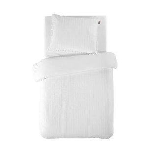 LINNICK Dekbedovertrek Katoen Renforcé Estina - white
