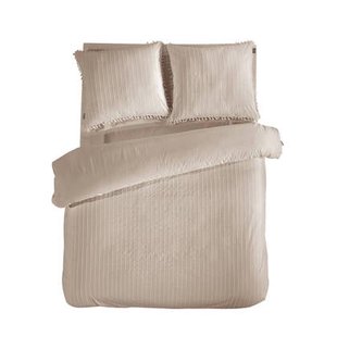 LINNICK Dekbedovertrek Katoen Renforcé Estina - sand