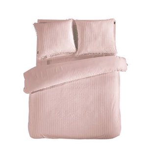 LINNICK Dekbedovertrek Katoen Renforcé Estina - light pink