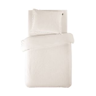 LINNICK Dekbedovertrek Katoen Renforcé Estina - off white