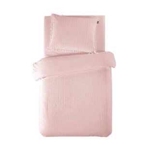 LINNICK Dekbedovertrek Katoen Renforcé Estina - light pink