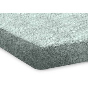 Eleganzzz Hoeslaken Teddy Pluche 35cm Hoekhoogte - jade