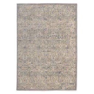 Tapeso Vintage vloerkleed - Classic Franklin groen - 80x150 cm