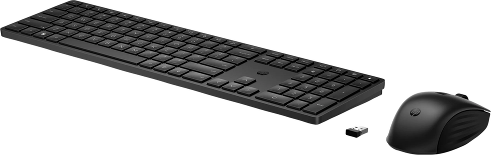 HP 650 Draadloos Toetsenbord en Muis set Zwart Qwerty