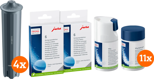 JURA Onderhoudspakket 1 jaar + Melkreiniger